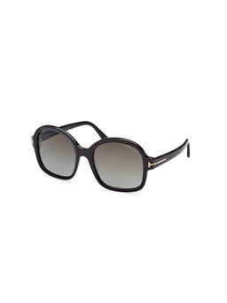 Tom Ford Eyewear - Women Butterfly Grey Lens Sunglasses - FT1034 57 01B