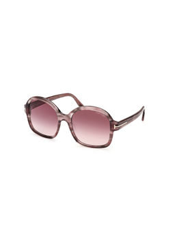 Tom Ford Eyewear - Women Butterfly Purple Lens Sunglasses - FT1034 57 81Z