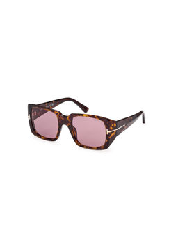 Tom Ford Eyewear - Women Square Purple Lens Sunglasses - FT1035 51 52Y