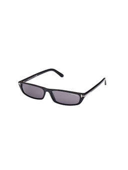 Tom Ford Eyewear - Unisex Rectangle Grey Lens Sunglasses - FT1058 59 01A