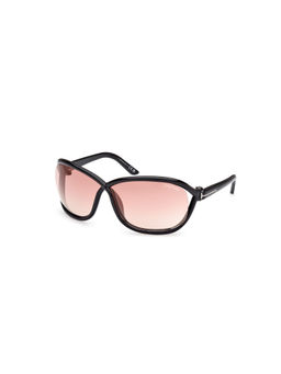 Tom Ford Eyewear - Women Butterfly Red Lens Sunglasses - FT1069 68 01Z