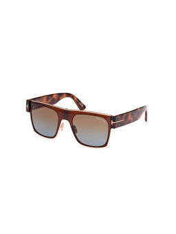 Tom Ford Eyewear - Unisex Square Multi-Color Lens Sunglasses - FT1073 54 48F