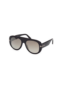 Tom Ford Eyewear - Men Pilot Grey Lens Sunglasses - FT1078 55 01G