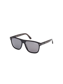 Tom Ford Eyewear - Men Square Grey Lens Sunglasses - FT1081-N 58 01D