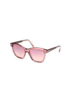 Tom Ford Eyewear - Women Square Pink Lens Sunglasses - FT1087 54 72Z