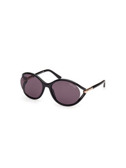 Tom Ford Eyewear - Women Oval Grey Lens Sunglasses - FT1090 59 01A