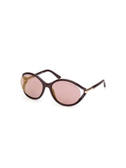 Tom Ford Eyewear - Women Oval Brown Lens Sunglasses - FT1090 59 48Z