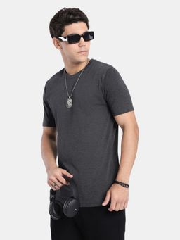 R&B - Charcoal Solid Men Short Sleeve T-Shirt