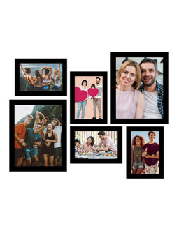 eCraftIndia - Memory Wall Collage Photo Frame - Set of 6 Photo Frames