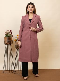 TWENTY ME - Women's Pink Long Coat