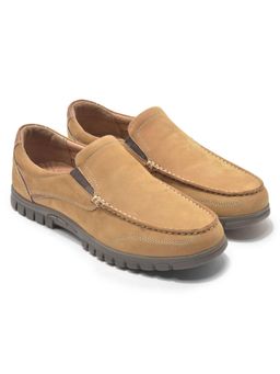 WOODLAND - Casual Camel Loafers