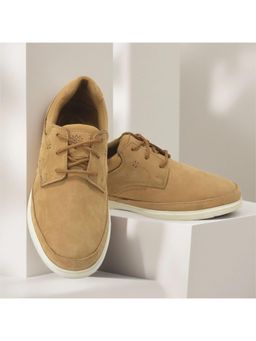 WOODLAND - Casual Camel Brown Sneakers