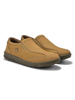 WOODLAND - Casual Camel Brown Loafers