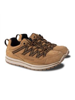 WOODLAND - Casual Camel Brown Sneakers