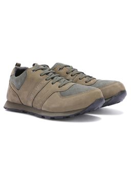 WOODLAND - Casual Olive Green Sneakers