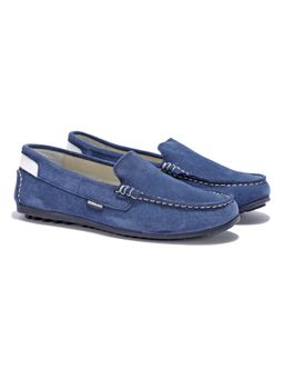 WOODLAND - Casual Oxford Blue Bally Loafers