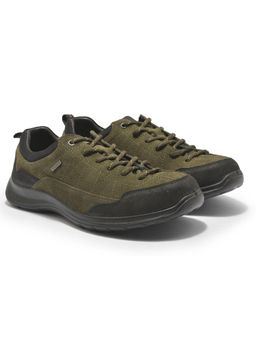 WOODLAND - Casual Olive Green Sneakers