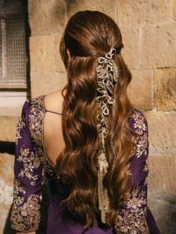 Hair Drama Co. - Mirror Parandi with Tassel - Gold