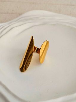 TAAHIRA JEWELLERY - 18K Gold Plated Faith Gold Plated Ring