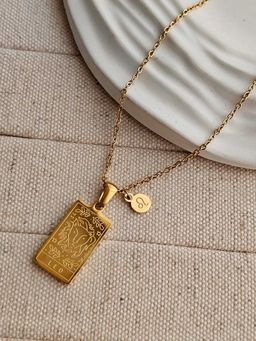 TAAHIRA JEWELLERY - 18K Gold Plated Leo Zodiac Sign Necklaces