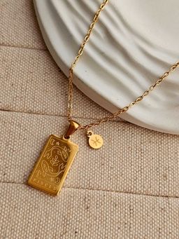 TAAHIRA JEWELLERY - 18K Gold Plated Pisces Zodiac Sign Necklaces