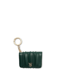 Victoria's Secret - Green Flap Card Case Keychain