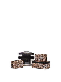 Victoria's Secret - Animal Print Makeup Bag (Set of 4)