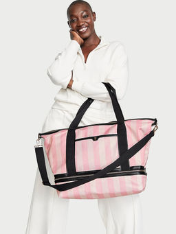 Victoria's Secret - Weekender Pink Tote Bag with Detachable Strap