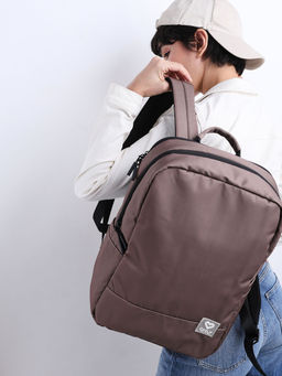 ONLY - Tan Solid Backpack