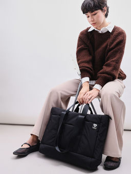 ONLY - Quilted Puffer Tote Bag