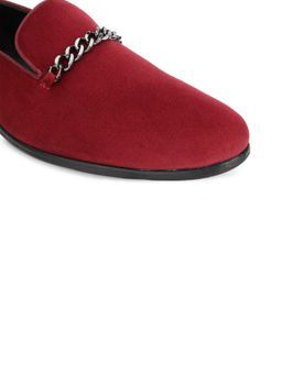 SHUTIQ - Cuban Burgundy Loafers