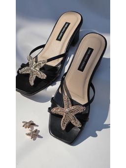 Shradha Hedau Footwear Couture - Etoile Black Heels