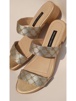 Shradha Hedau Footwear Couture - Amara Beige Heels