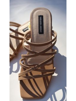 Shradha Hedau Footwear Couture - Shelly Beige Heels
