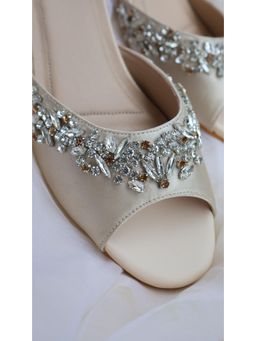 Shradha Hedau Footwear Couture - Cristallo Gold Heels