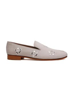 SHUTIQ - Flora Ivory Loafers