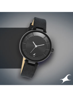 Fastrack - Black Dial Analog Watch for Women - 6252PF01