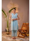 Blue color option, Sold out, Currently selected