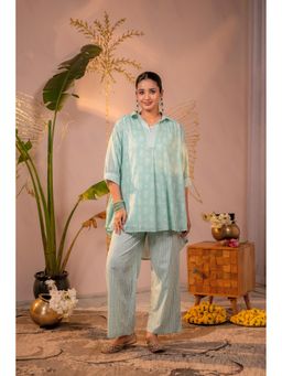 Juniper - Women Green Whisper Relaxed Top With Pant