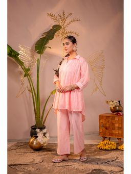 Juniper - Women Pink Whisper Relaxed Top With Pant