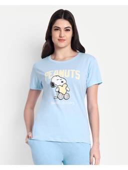 Bedtime Story - Peanut Sweetdream Blue T-Shirt