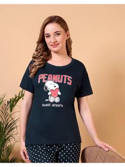 Bedtime Story - Story Printed Peanut T-Shirt