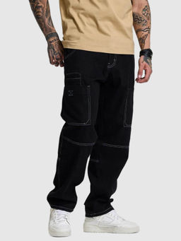 Snitch - Men Black Solid Clean Look Jeans