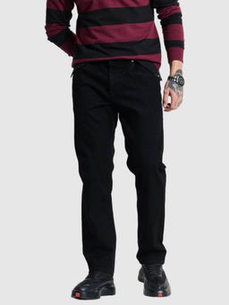 Snitch - Men Black Solid Clean Look Jeans