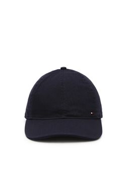 Tommy Hilfiger - Solid Navy Blue Cotton Baseball Cap