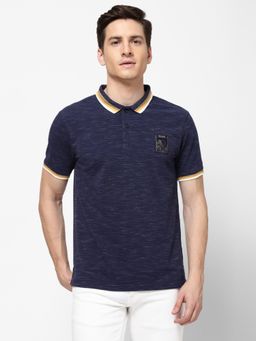 Wrangler - Mens Regular Na Navy Polo T-Shirt
