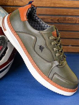 Jaripeo by BUCKAROO - Glor Vegan Olive Sneakers