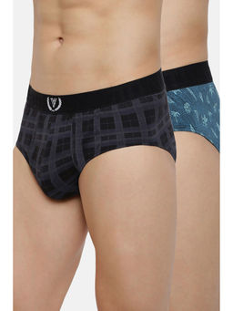 Van Heusen Innerwear - Sport Men Pack of 2 Fashion Prints & Super Soft Briefs - VSP9,VSP10
