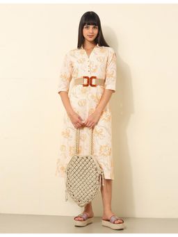 U.S. POLO ASSN. - Floral Printed Shirt Dress (Set of 2)