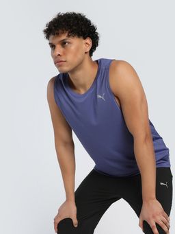 Puma - Velocity Running Mens Blue Tank Top